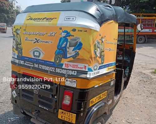 Auto hood branding and printing services in Lucknow and India by Bizbrandvision Pvt. Ltd.
