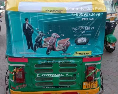 Auto rickshaw branding services across India by Bizbrandvision Pvt. Ltd. for effective street-level promotions