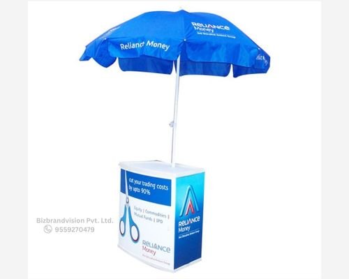 Demo table for marketing activities by Bizbrandvision Pvt. Ltd. – ideal for product sampling and roadshows