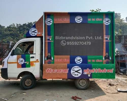 LED screen van branding services by Bizbrandvision Pvt. Ltd. with full-motion digital ads on-the-go