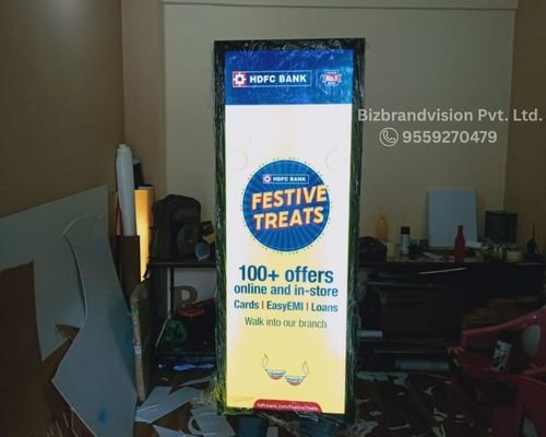 Lookwalker advertising board supplier and manufacturer – Bizbrandvision Pvt. Ltd. offers high-quality human billboard units