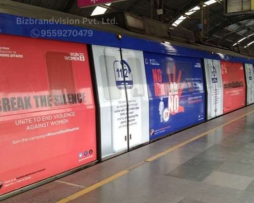Railway advertising services in Lucknow by Bizbrandvision Pvt. Ltd. for high-traffic commuter branding