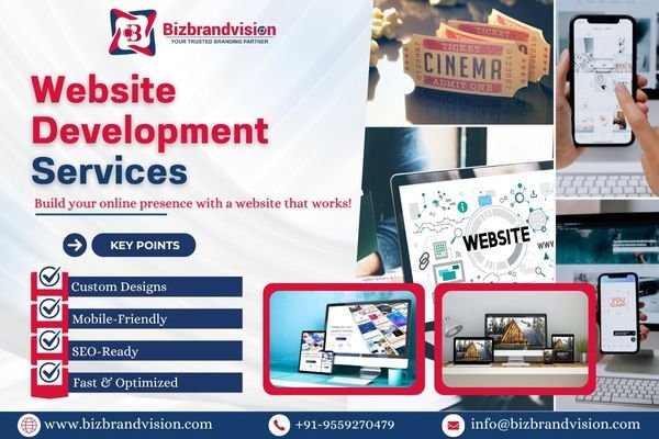 Bizbrandvision Pvt. Ltd. offers responsive website design and development services pan India