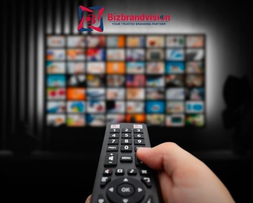 Television advertising services by Bizbrandvision Pvt. Ltd. for brand visibility on regional and national TV