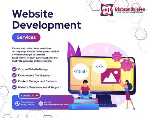 Professional website development services by Bizbrandvision Pvt. Ltd. in Lucknow